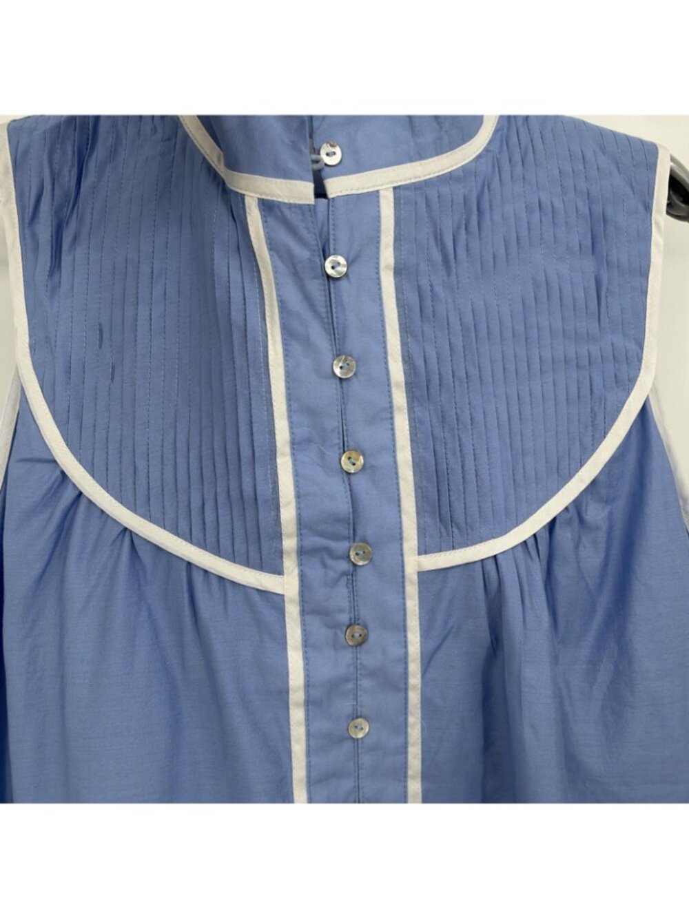 Pomander Place by Tuckernuck Blue Sleeveless Beatrix Dress size L Large NWT - Picture 5 of 8